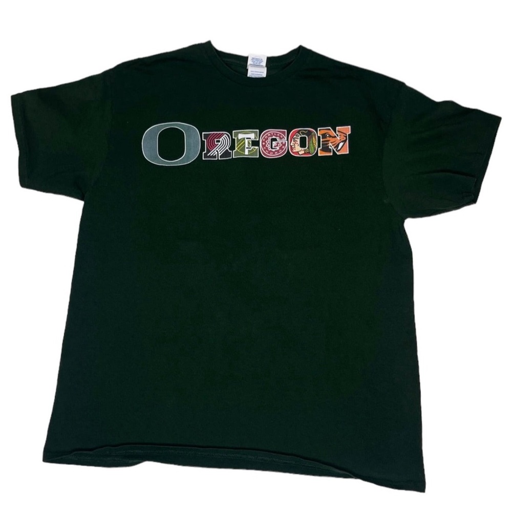 Green Oregon Sports T